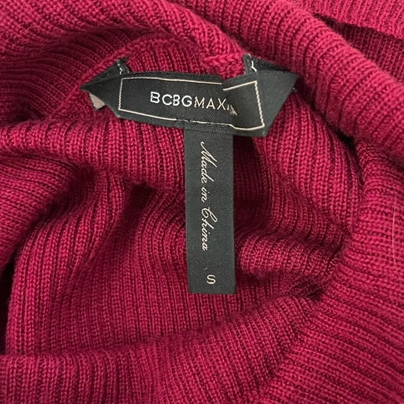 Red Cotton BCBG dress - Picture 2 of 2